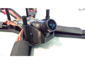 xhover r5x r5lx fpv camera mount r c vehicles racer runcam swift 3d print model - Mito3D