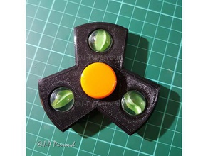 le tri-lames Spielzeug & game Zubehör hand-spinner jeux toupie main 3d print model - Mito3D