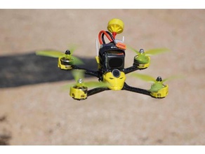fpv iluminati telaio 210mm 4 1 led+sma+xt60+rx r c i veicoli drone racing 3d print model - Mito3D