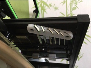 allen key holder 3d printer anet a10 accessories t-nut 3d print model - Mito3D