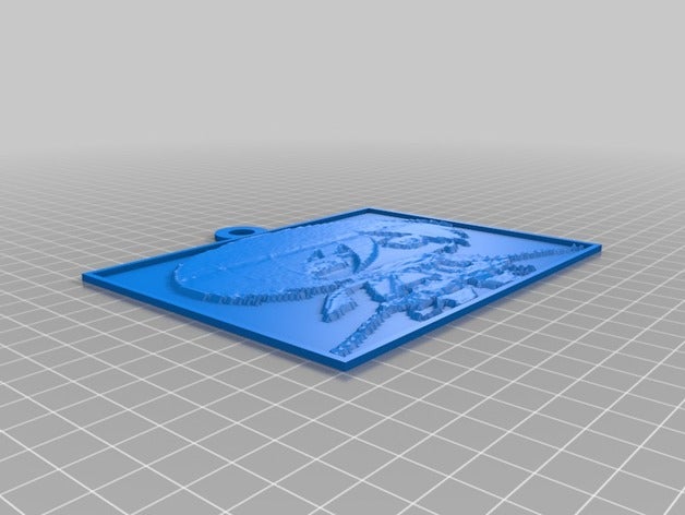 mi chosaa Arte en 2d personalizado 3D print model - Mito3D