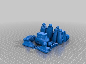 vorgeformte Rüstung robot mechanische Spielzeuge Knickarmroboter Roboter Roboter-Spielzeug 3d print model - Mito3D