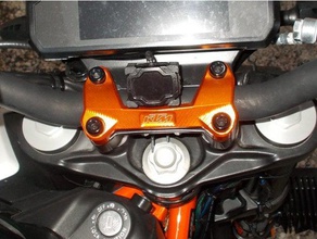 holder tyre pressure monitoring system tp-90 ktm duke moto motorcycle tire tpms 3d print model - Mito3D