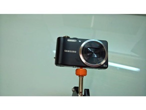 microphone camera adaptor screw mic converter 3d print model - Mito3D