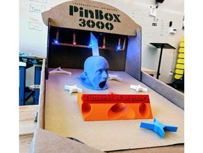 pinbox 3000 L'impression 3d chibi pinball la rampe le tunnel 3d print model - Mito3D