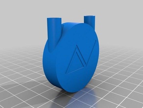 moneda enfriador de agua equipo la refrescante prueba 3d print model - Mito3D