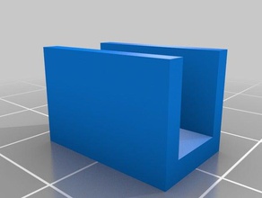 tronxy x1 bed clips 3d printer accessories 3d print model - Mito3D