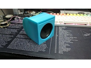 speaker housings logitech z200 speakers electronics 3d print model - Mito3D