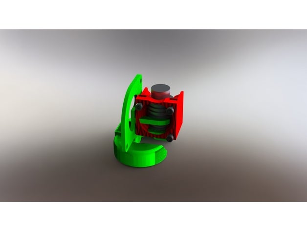 soporte fan disipador 3d printer parts makerparts 3D print model - Mito3D