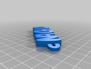 nacho llaveros personalizado 3d print model - Mito3D