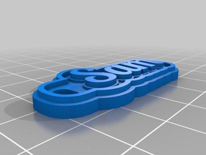 sam keychains customized 3d print model - Mito3D