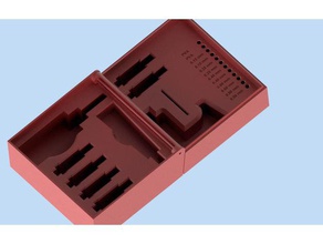 ultimaker 3 tool box 3d printer accessories printcore storage 3d print model - Mito3D