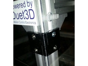 retire a dobradiça 3030 extrusão Impressora 3d de peças porta hipercubo evolução lift-off da 3d print model - Mito3D