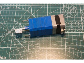 modulaire réducteur planétaire 1024 1 le bricolage créé freecad la boîte de vitesses fait nema17 nema 17 engrenage 3d print model - Mito3D