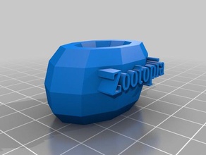zootopia yüzük 3d baskı 3d print model - Mito3D