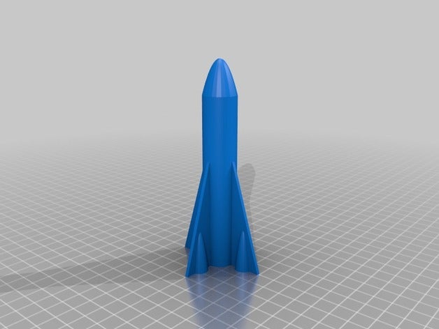 rocket missile bomb 3d printing tests 3D print model - Mito3D