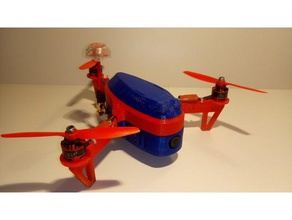 mini tricopter another tail battery-cover r c vehicles 3d print model - Mito3D