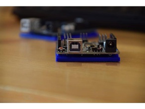 arduino uno support electronics shield 3d print model - Mito3D