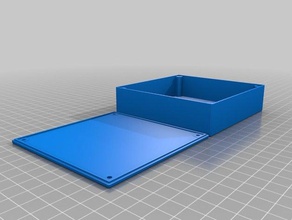 nuovo caixa de 10x10 eletrônica personalizado 3d print model - Mito3D