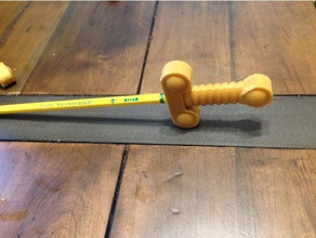 matita in fondo giochi e giocattoli medievale la spada 3d print model - Mito3D