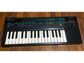 yamaha vss-30 de teclado la cubierta batería música instrumento musical retromanie 3d print model - Mito3D