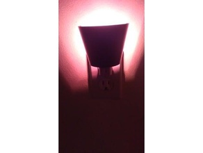ombra della lampada luce di notte famiglia paralume illuminazione notturna 3d print model - Mito3D