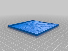 2 2d art personnalisé 3d print model - Mito3D