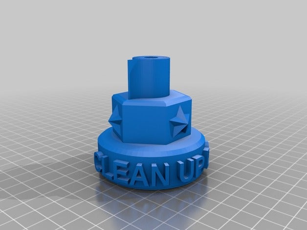 clean-up doody award 3d printing 3D print model - Mito3D