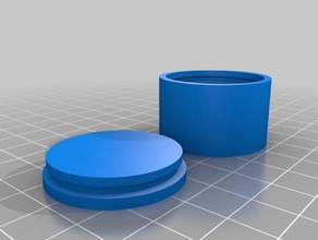 küçük teneke kutu kaplar 3d print model - Mito3D