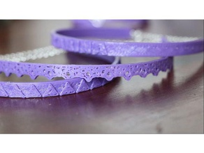 choker necklace jewelry 3d print printed cool fashion 3d print model - Mito3D