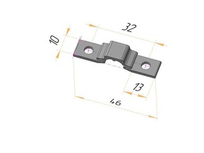 Kabel-Halter Haushalt 3d print model - Mito3D