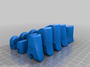 right hand fingers supports gadgets 3d print model - Mito3D