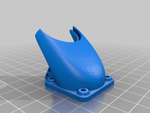 30mm fan duct 3d printer parts 3d print model - Mito3D