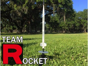 model rocket- works estes engines hobby rockets rocket nasa rocketry space apps challenge team 3d print model - Mito3D