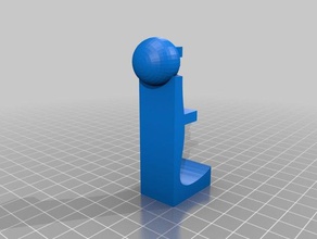 suporte do telefone homem A impressão 3d 3d print model - Mito3D