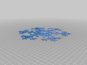 il mio personalizzato fiocco di neve macchina l'arte interattiva su misura 3d print model - Mito3D