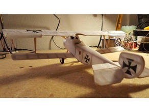 nieuport 17 ww1 warplane veículos de avião a 1 ª guerra mundial 3d print model - Mito3D