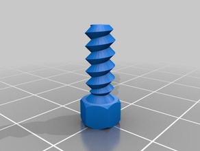 45 try bolt parts customized 3d print model - Mito3D