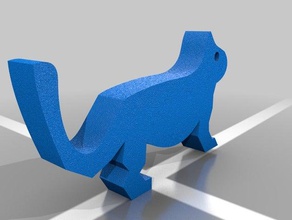 gato decoração A impressão 3d cat 3d print model - Mito3D