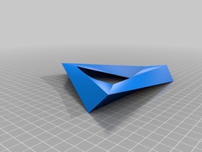 escher triangle incl cad source math art 3d print model - Mito3D