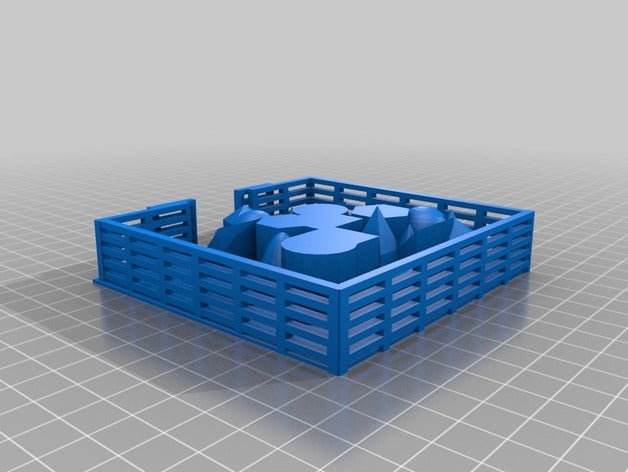 edificio - dump La stampa 3d 3D print model - Mito3D