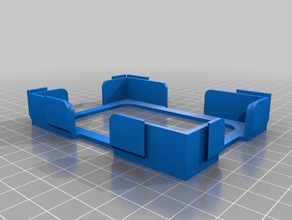 mon paramétrique personnalisé de verrouillage plateau la carte système jouets & accessoires jeux 3d print model - Mito3D