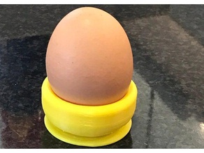 geoffs easy egg cup kitchen & dining eggcup 3d print model - Mito3D