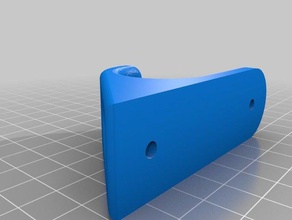 gancio a parete zaino extra foro di montaggio organizzazione hook 3d print model - Mito3D