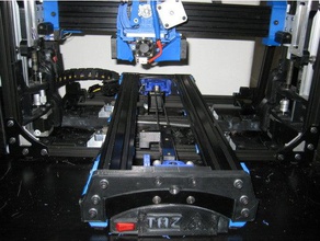 taz 1-6 y motor superior do rolamento eixo protetor anti quebra coisinha doom w opcional reforçado a montagem Impressora 3d de peças alterado lulzbot o deslizante 1 2 3 4 5 6 3d print model - Mito3D