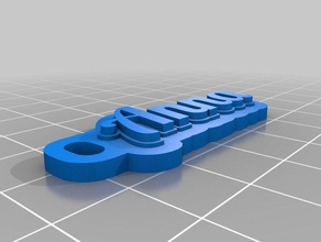 anna llaveros personalizado 3d print model - Mito3D