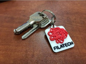 filatech keychain 3d printer accessories 3d print model - Mito3D