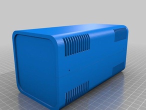 lampenbox de l'électronique personnalisé 3d print model - Mito3D