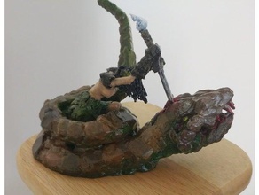 Duell Skulpturen 3d print model - Mito3D