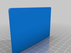 slim magnetic wallet accessories 3d print model - Mito3D